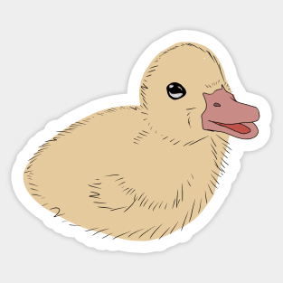 Happy Duckling Sticker